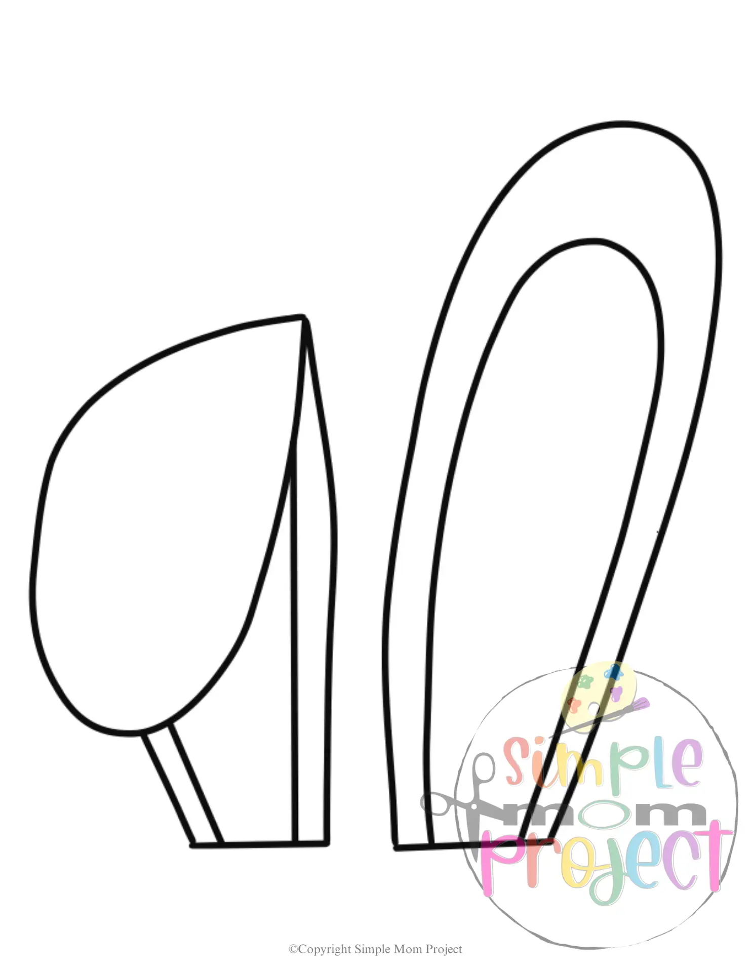 Unleash creativity with our Bunny Parts Bundle Templates, featuring floppy ears, tiny feet, a cute nose, and a fluffy bottom. Ideal for making bunny masks, greeting cards, or spring decorations, these templates can be printed on sturdy paper for kids to color and cut out. Gather supplies for a fun crafting experience—happy hopping and crafting!