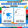 Looking for the ideal gift for Dad? Look no further than the charming handprint art project titled “Hooked on Daddy!” This creative endeavor is sure to bring a huge smile to his face! Simply print the template, gather some paint, and allow those tiny hands to craft a timeless masterpiece!