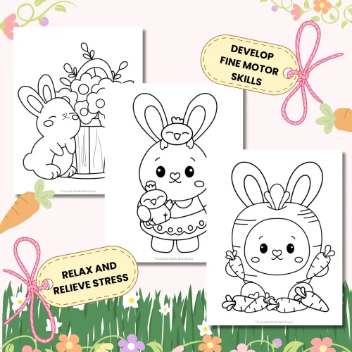 Ideal for classroom spring activities, home crafting bunny projects, or as a delightful enhancement to a spring basket, these adorable kawaii bunny coloring pages are bound to captivate any child! Inspire them to experiment with exciting coloring techniques such as blending and shading to bring their fluffy companions to life! To elevate the fun, consider adding glitter glue or small gems to make their creations sparkle!