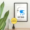 Looking for the ideal gift for Dad? Look no further than the charming handprint art project titled “Hooked on Daddy!” This creative endeavor is sure to bring a huge smile to his face! Simply print the template, gather some paint, and allow those tiny hands to craft a timeless masterpiece!