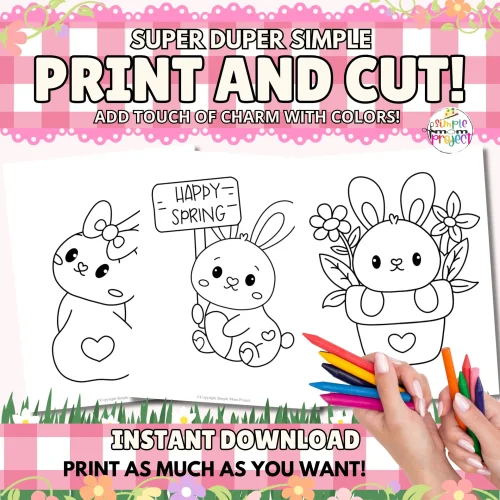 Ideal for classroom spring activities, home crafting bunny projects, or as a delightful enhancement to a spring basket, these adorable kawaii bunny coloring pages are bound to captivate any child! Inspire them to experiment with exciting coloring techniques such as blending and shading to bring their fluffy companions to life! To elevate the fun, consider adding glitter glue or small gems to make their creations sparkle!