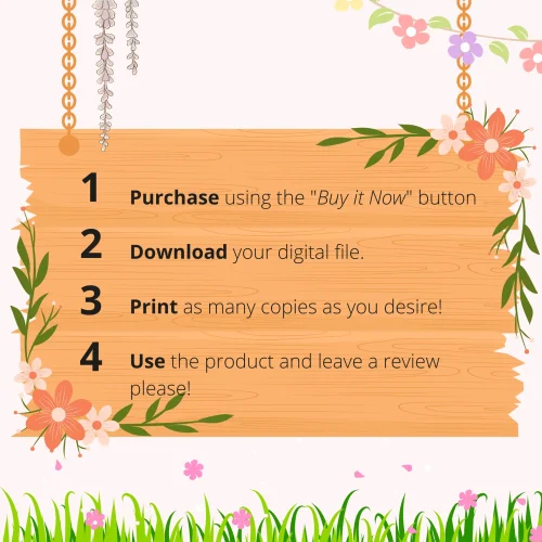 This printable bunny craft template is a fun activity for kids that combines creativity with fine motor skill practice. Children can cut out pieces and decorate their fluffy bunnies, making it ideal for rainy days or classroom activities. It’s a delightful way to celebrate spring and encourages giggles and a sense of accomplishment.