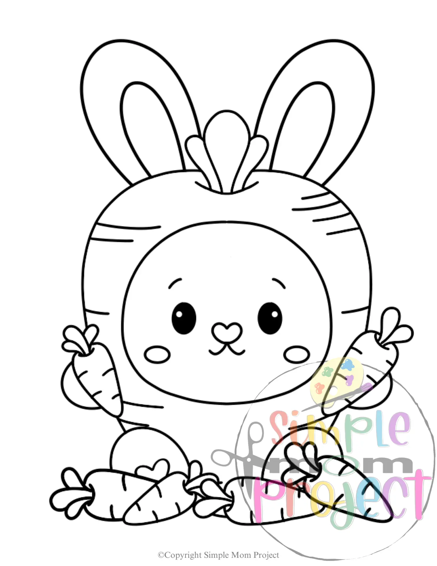 Ideal for classroom spring activities, home crafting bunny projects, or as a delightful enhancement to a spring basket, these adorable kawaii bunny coloring pages are bound to captivate any child! Inspire them to experiment with exciting coloring techniques such as blending and shading to bring their fluffy companions to life! To elevate the fun, consider adding glitter glue or small gems to make their creations sparkle!