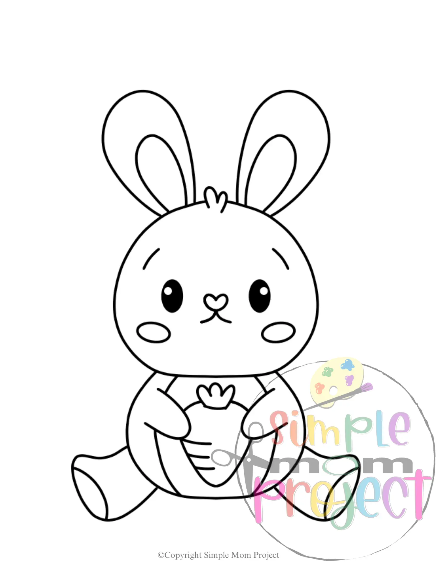 Ideal for classroom spring activities, home crafting bunny projects, or as a delightful enhancement to a spring basket, these adorable kawaii bunny coloring pages are bound to captivate any child! Inspire them to experiment with exciting coloring techniques such as blending and shading to bring their fluffy companions to life! To elevate the fun, consider adding glitter glue or small gems to make their creations sparkle!