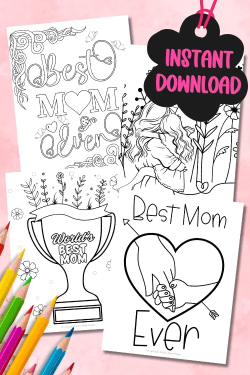 Unleash creativity with adorable "Best Mom Ever" coloring pages! Perfect for kids to express love and admiration, these pages feature heartwarming designs and fun patterns. They're a great way for little artists to showcase their feelings. Grab crayons or markers and start these colorful and lovable best mom ever coloring pages today!