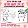 Unleash creativity with adorable "Best Mom Ever" coloring pages! Perfect for kids to express love and admiration, these pages feature heartwarming designs and fun patterns. They're a great way for little artists to showcase their feelings. Grab crayons or markers and start these colorful and lovable best mom ever coloring pages today!