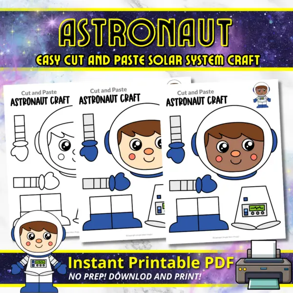 Looking for a fun way to introduce the letter A or explore space? Try our astronaut cut-out template for kids! Suitable for all ages, children can cut out and assemble their own space explorer, decorating them with paint or crayons. This creative activity promotes bonding and learning, making it perfect for home or classroom use. Get your astronaut template kit today and unleash creativity!