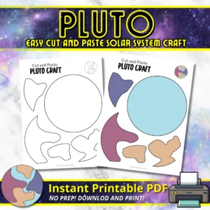 Are you prepared to embark on an exciting Pluto adventure? Gather your little astronauts, some crayons, and our fantastic Pluto planet craft template for a creative session that's truly out of this world with your young explorers! Click the button to download and print our Planet Pluto template right away!