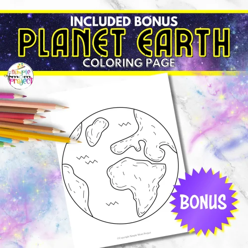 Are you on the lookout for an engaging, printable preschool activity that will inspire a passion for our incredible planet in your little ones? Your search ends here! This printable Earth template craft is a hassle-free gem, ready for you and your kids to explore together today! You and your little ones can easily grab this Earth template and transform it into a quick paper plate project, a creative tissue paper artwork, or a stunning coffee filter planet Earth masterpiece! Don’t let the chance for a printable Earth craft adventure slip away today!