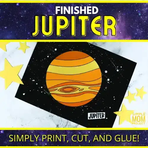 Are you prepared to embark on an exciting journey with your young learners to discover the incredible planet Jupiter? This Jupiter craft is the ideal activity to make that happen! It's a fun and easy space-themed project that will leave kids of all ages thrilled with joy. You can attach it to a Styrofoam cup, a paper plate, or even turn them into coffee filter planets! Don't wait—get your Jupiter template now for an extraordinary experience! ???