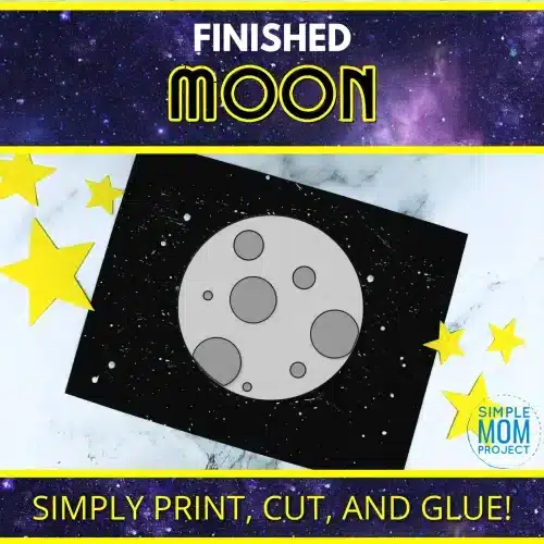 Our moon craft template is a fantastic addition to your intergalactic fun! Ignite creativity in young explorers, whether they are kindergarteners, toddlers, or preschoolers, as they enhance our moon template with paints or tin foil. This celestial project will launch their imaginations into the stars and beyond! Blast off into space with our printable moon template today and embark on an unforgettable crafting journey!
