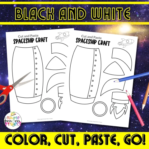 This printable space rocket craft template is a blast for nurturing your little ones' motor skills, focus, and out-of-this-world creativity! Perfect for preschoolers and kindergarteners, this rocket craft promises heaps of fun. Whether using a toilet paper roll or adding a personal touch to handprint art, this craft is a stellar adventure waiting to happen!