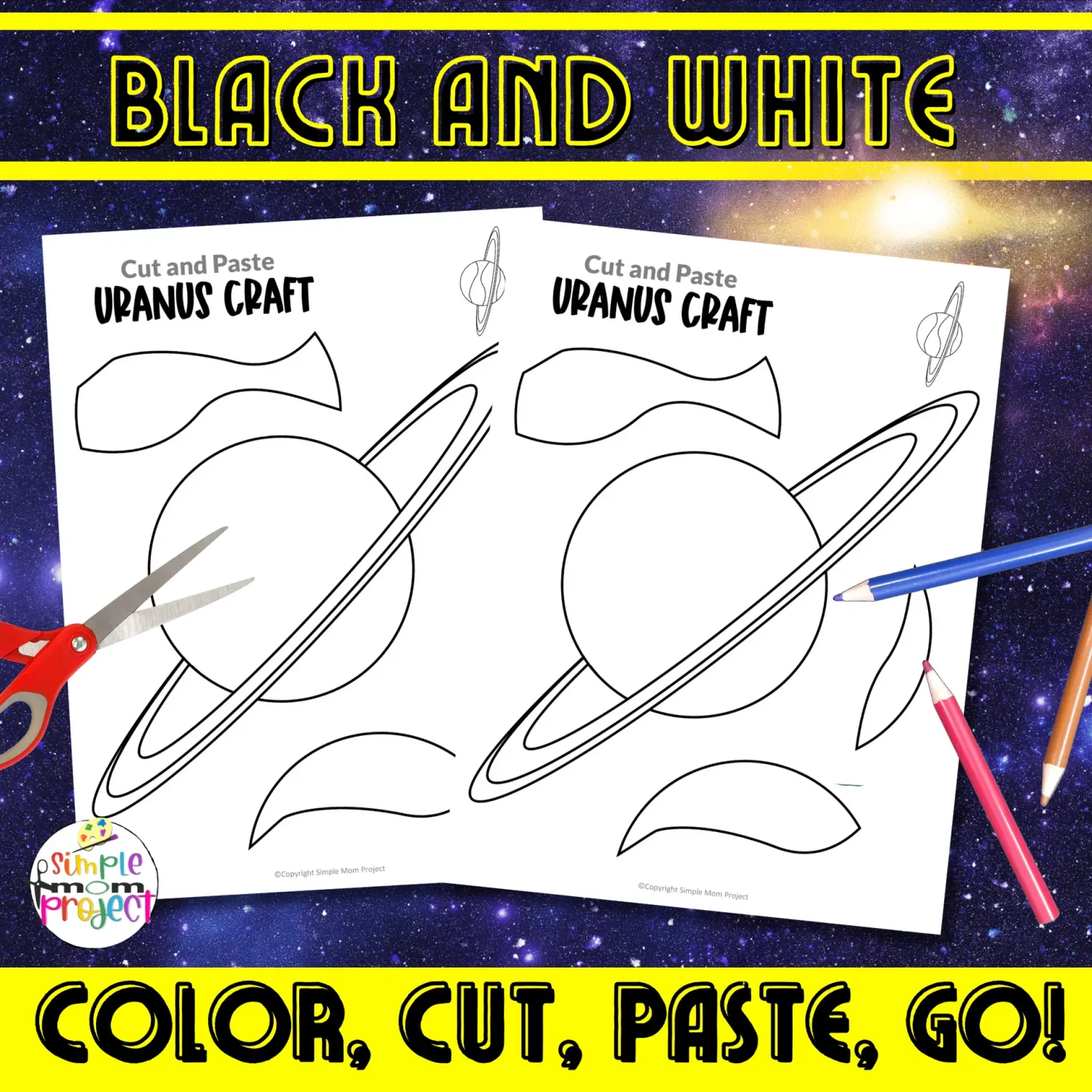 Do your little ones go wild for the solar system and everything related to space? Get ready to launch into an adventure with some incredible facts about the solar system, and unleash your creativity with this Uranus template! Whether it’s crafting with Popsicle sticks, creating masterpieces with paper plates, or experimenting with sponge painting – the universe is full of possibilities! Click that download button now and prepare to explore Uranus like never before!