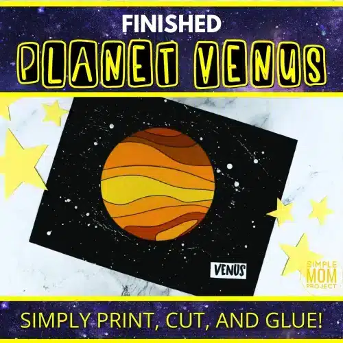 Do your little astronauts have a passion for NASA? Get ready to launch into a cosmic adventure with this fantastic Venus planet craft! You don’t need a rocket scientist’s expertise to join in on this exciting journey through space. It’s a stellar way to discover our solar system! Grab your Venus printable template now and kick off the intergalactic fun!