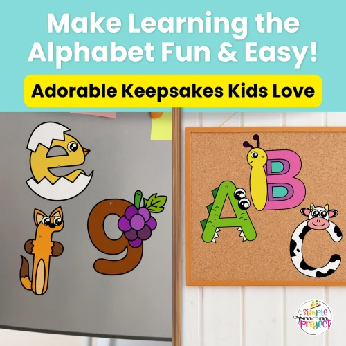 Make teaching letters simple and exciting! Get over 130 pages of alphabet crafts, tracing pages, and posters in color and black & white — perfect for early learners and busy teachers.