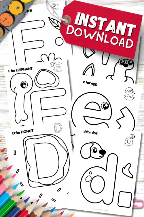 Get ready for colorful creativity with our Upper and Lowercase Coloring Pages for kids! These pages not only teach letters but also enhance fine motor skills, hand-eye coordination, and letter shape mastery through fun. Each page features intricate patterns and playful designs, allowing kids to use crayons, markers, or colored pencils for vibrant creations. Parents and teachers can turn these coloring sessions into engaging educational adventures, exploring themes like nature, animals, or favorite stories, making learning both fun and meaningful!