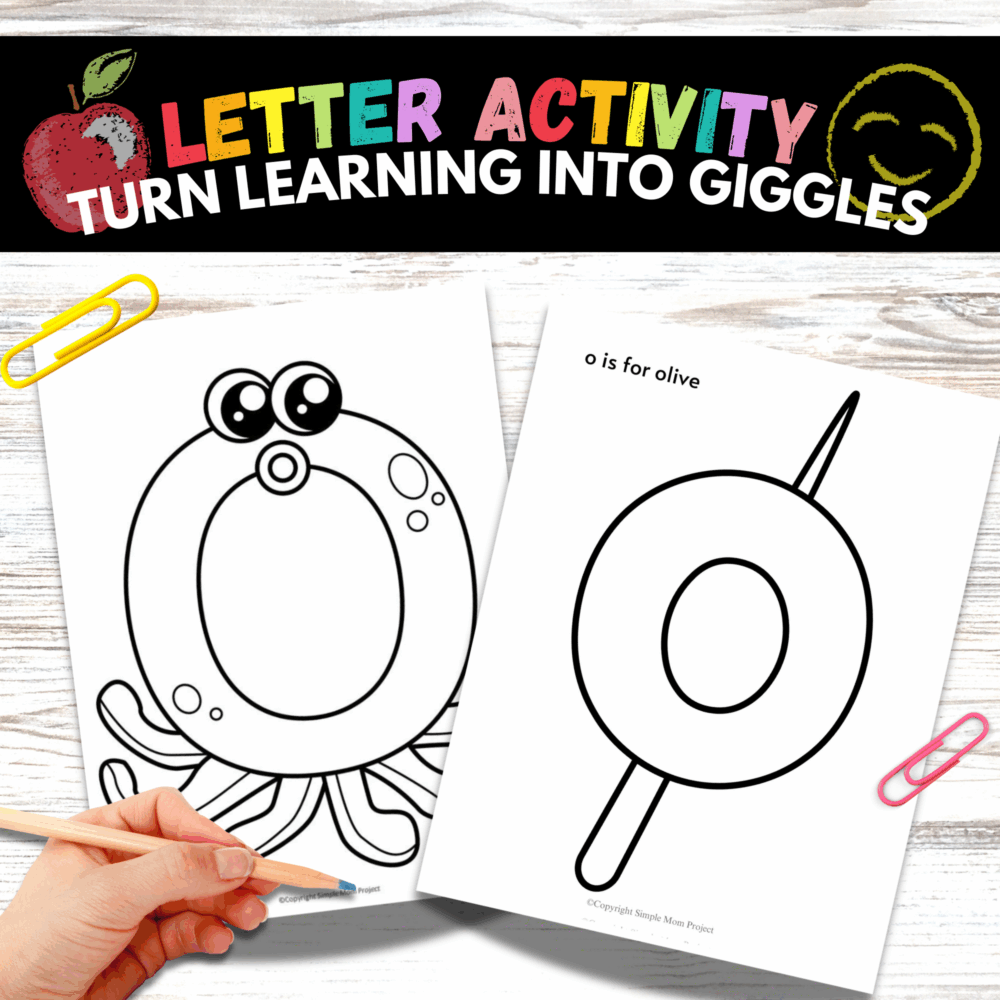Cute Capital and Lowercase Alphabet Coloring Pages | Full Page | Complete Alphabet Worksheets - Image 3
