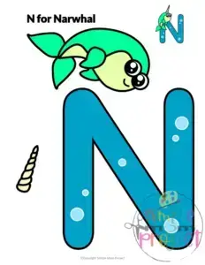 Letter n printable, n worksheets, instant download, n preschool, toddlers, n coloring page, n uppercase, n lowercase, abc kindergarten, letter n phonics, letter n handwriting, letter n tracing, letter n pdf