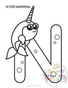 Letter n printable, n worksheets, instant download, n preschool, toddlers, n coloring page, n uppercase, n lowercase, abc kindergarten, letter n phonics, letter n handwriting, letter n tracing, letter n pdf