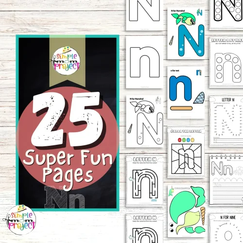 Start an alphabet adventure with our fun letter N craft and worksheet bundle! This printable set helps kids recognize, write, and sing the letter N while enhancing fine motor skills and creativity. Kids can create puppets, cards, or flashcards using the templates, encouraging bonding and learning through craft. With minimal setup, these activities promise an enjoyable and educational experience for little ones. Get your letter N templates now to kick off the crafting fun!