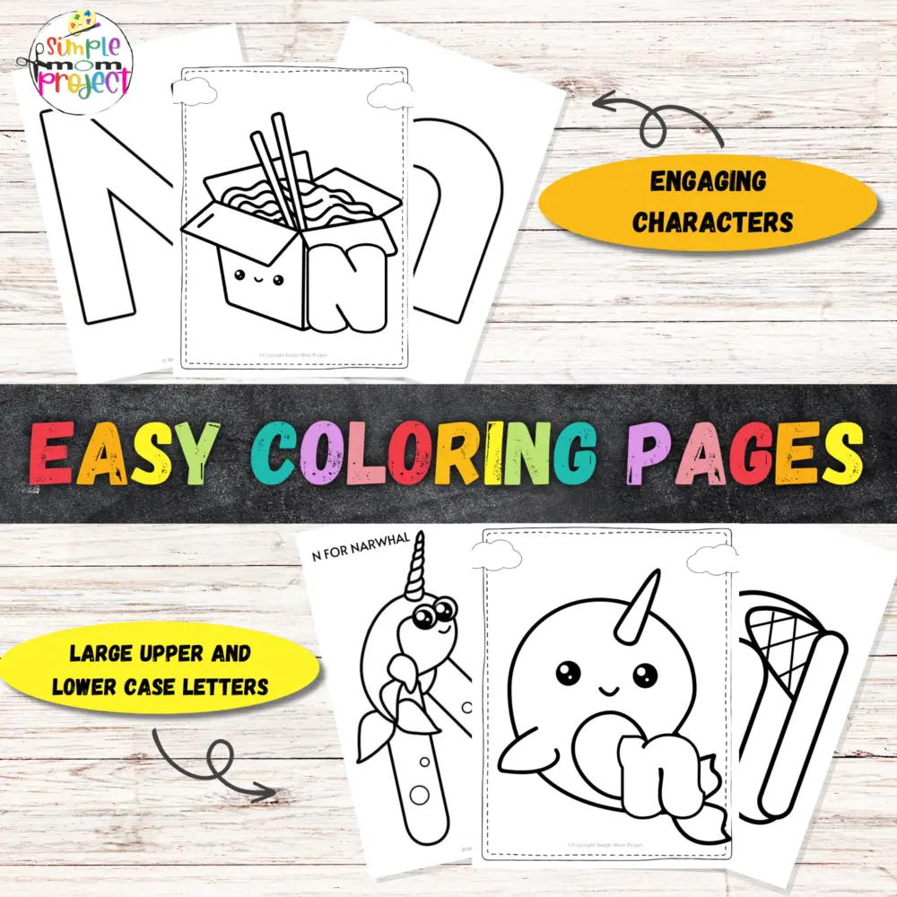 Start an alphabet adventure with our fun letter N craft and worksheet bundle! This printable set helps kids recognize, write, and sing the letter N while enhancing fine motor skills and creativity. Kids can create puppets, cards, or flashcards using the templates, encouraging bonding and learning through craft. With minimal setup, these activities promise an enjoyable and educational experience for little ones. Get your letter N templates now to kick off the crafting fun!