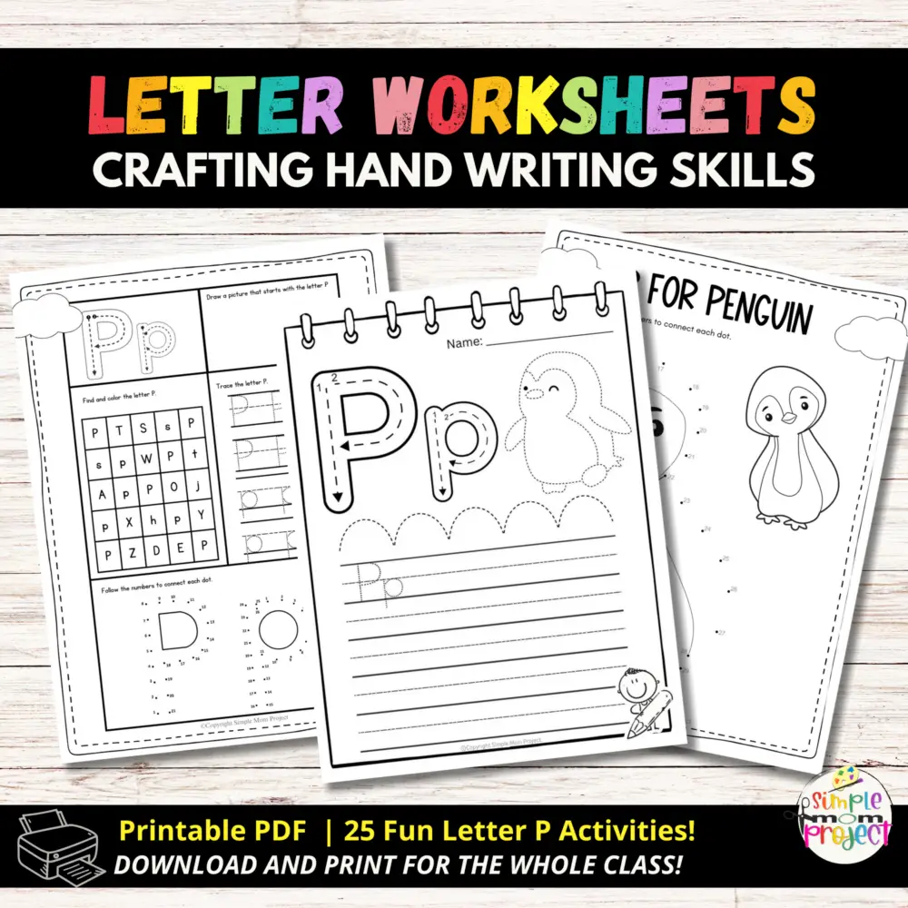 Looking for fun letter P activities for your little ones? Explore our engaging letter P crafts and worksheets, featuring pencil, pig, and penguin templates. These activities boost creativity, coloring skills, and hand-eye coordination while providing family bonding time. Kids can cut out shapes and decorate their own masterpieces with paints and colors. Enjoy stress-free crafting with these printable templates—perfect for home or the classroom. Download your letter P templates today!