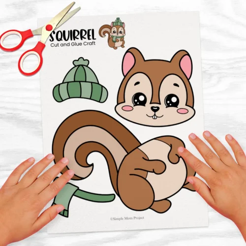 Engage your little learners with this hands-on squirrel craft! Easy to cut, glue, and assemble, it’s perfect for woodland animal lessons, fine motor practice, and creative fun. Great for preschool, kindergarten, and classroom centers. ?️?️?