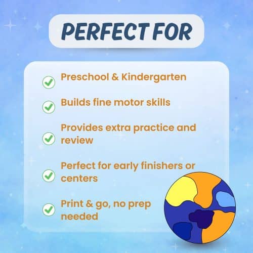 Printable Mercury activity ideal for classroom homeschool STEM science learning