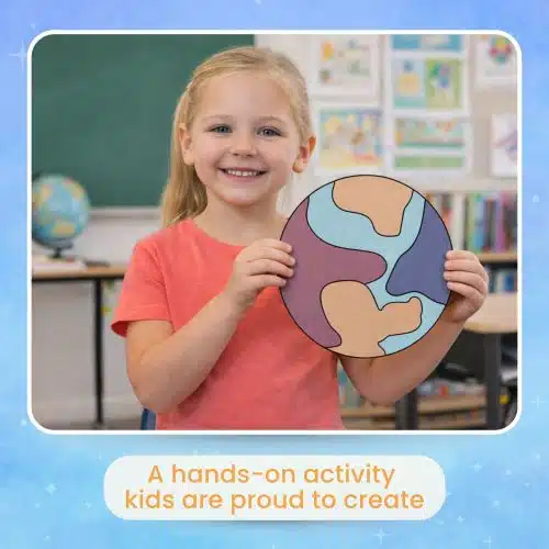 Cut and paste Pluto craft printable template solar system activity