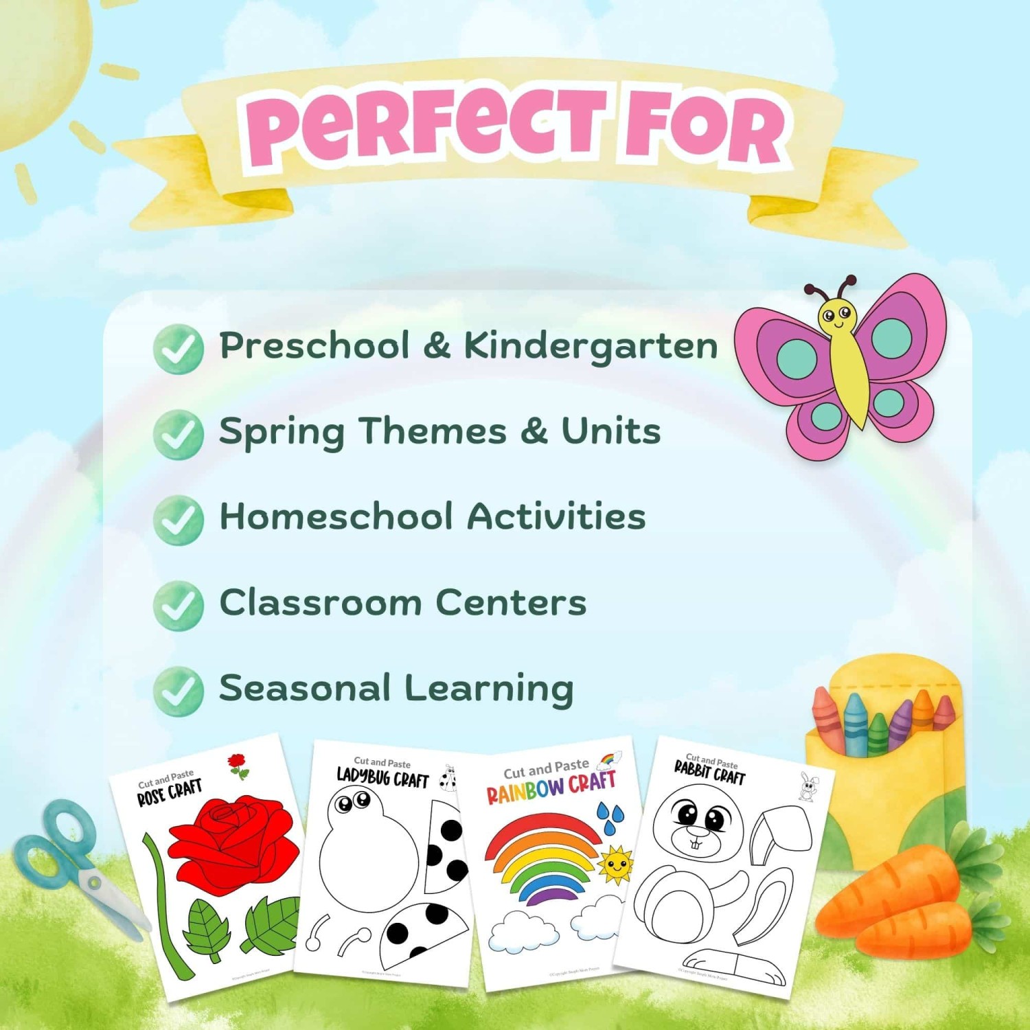 no prep spring activities for classroom